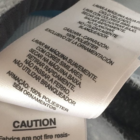 Columbia Full Zip Hooded Fleece Jacket Wmn S /Blue - Picture 9 of 12